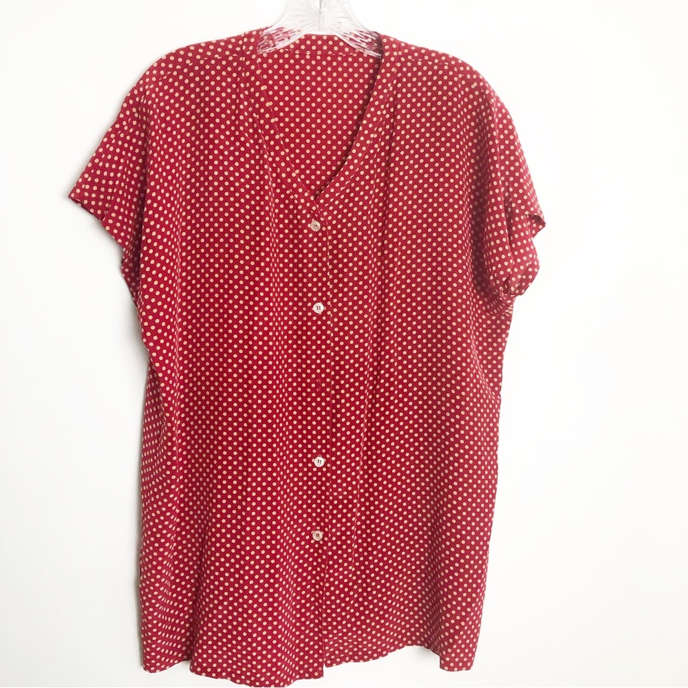 Jones New York 100% Silk Blouse